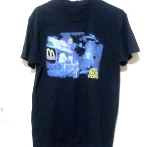 Men mc Donald black shirt size sm